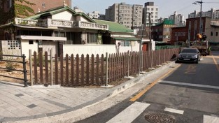 3-2. 구성 마북 도시재생활성화지역 내 울타리를 설치한 모습.JPG