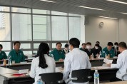 이상일 시장, 조규홍 복지부장관과 강남병원 의료 현장 방문