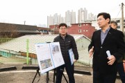 이상일 시장, 신갈오거리 도시재생사업 현장 점검