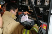 용인소방서, 친환경 ‘전기버스 자동차’ 화재대응 직무역량 강화 훈련 실시