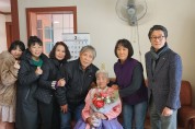 포곡읍 자치센터‘100세 생신 축하’사진촬영 봉사