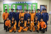 [사회] 몽골 재난관리청 관계자, 용인소방서 방문해
