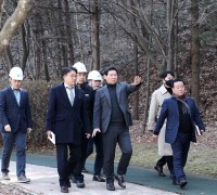 이상일 용인특례시장, 구갈레스피아 개량사업 공사 현장 점검