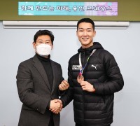 이상일 시장 “우상혁 선수 긍정적 태도로 좋은 성적을 거두며 대한민국에 희망을 전하고 있다”