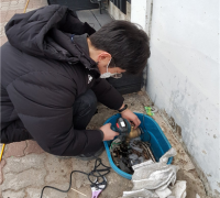김한근, 북극한파에 따른 상수도 동결피해 복구완료